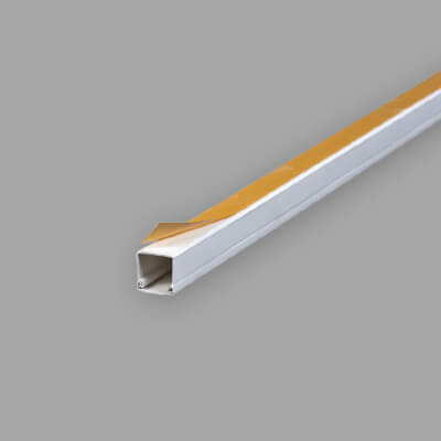 25x25 mm Self Adhesive PVC Cable Trunking