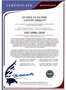 ISO 9001QUALITY CERTIFICATE